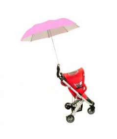 Sateenvarjo rattaisiin tai vaunuihin, baby pink