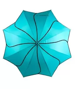 Sinivihreä sateenvarjo