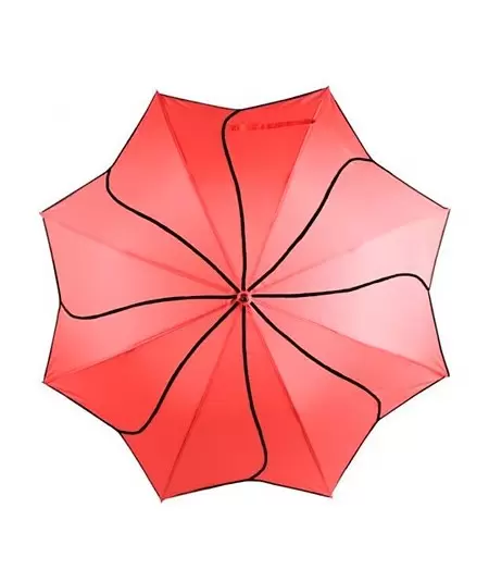 Korallinpunaiset terälehdet sateenvarjo