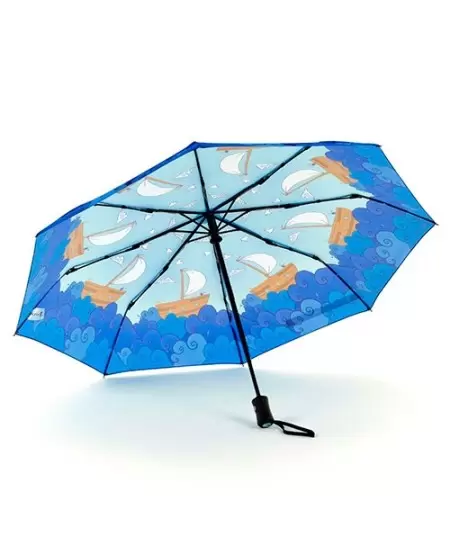 Laivat sateenvarjo, kokoontaitettava - 1
