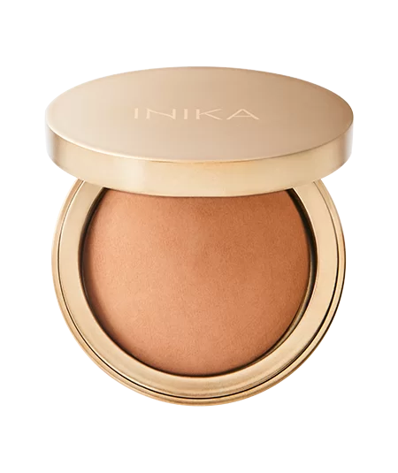Baked Mineral Bronzer Sunkissed, INIKA Organic - 1