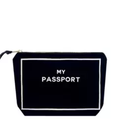 Passi ja matkustusasiakirja pussukka