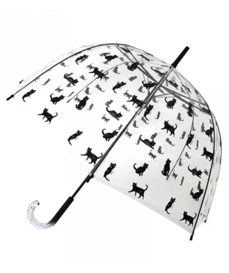 Läpinäkyvä Akvarelli Kissat sateenvarjo
