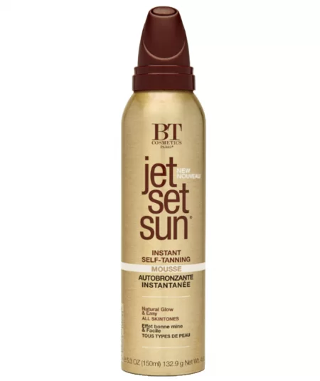 Jet Set Sun Instant Self Tanning Mousse, 150ml